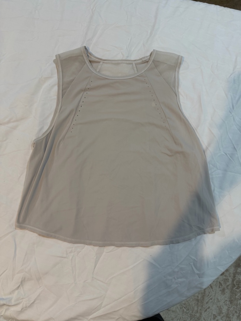 Lululemon Light Grey Tank (Small spot on front as pictured)